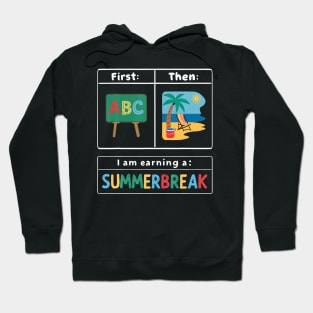 First Teach Then Beach Hoodie